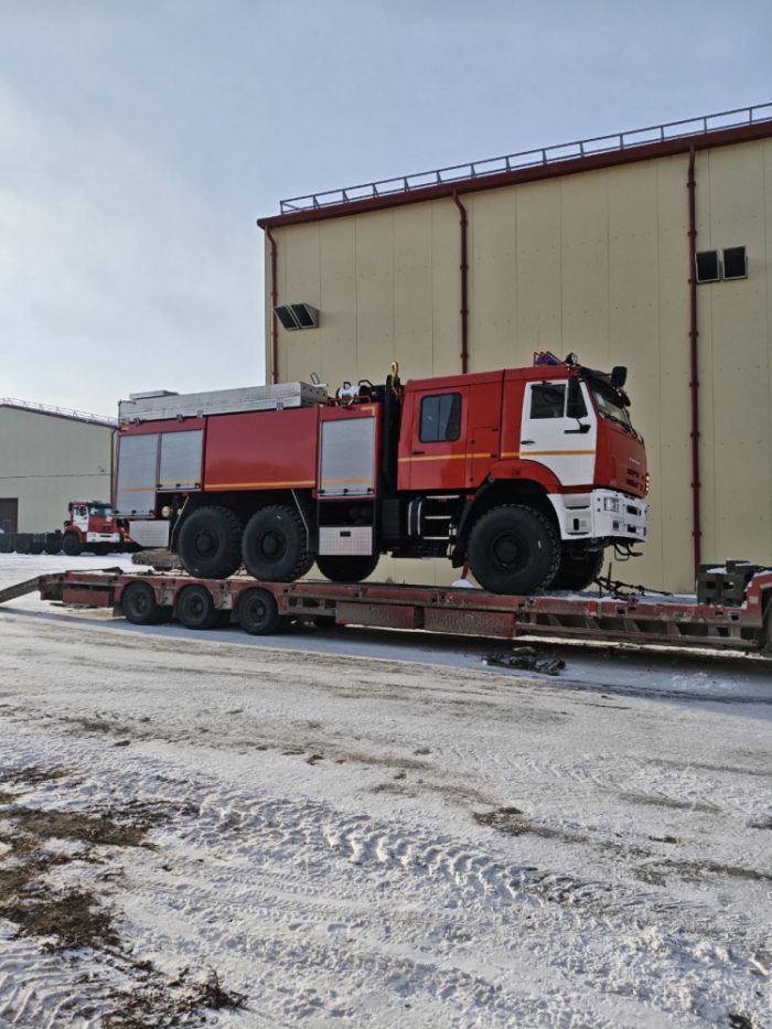 Поставка автомобилей пенного тушения в Южно-Сахалинск