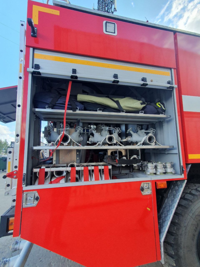 Поставка аэродромного автомобиля АА-9,0/(30-60) (3043) в аэропорт Норильска